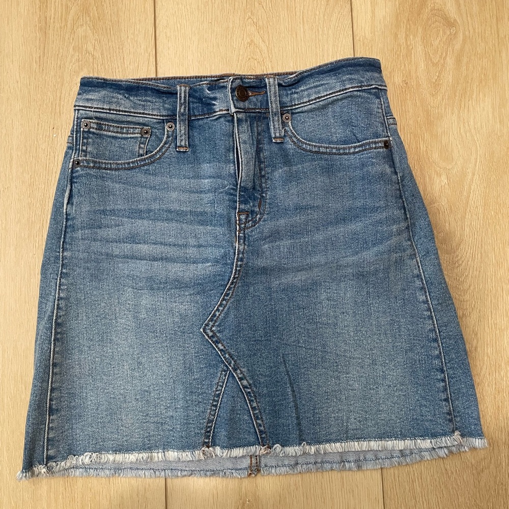 J. Crew Mercantile Women's Denim Mini Skirt